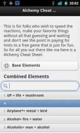 download Alchemy Cheat Sheet 2 apk